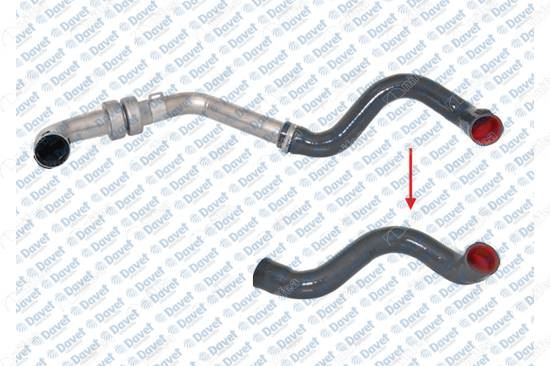 NIFEA 11583 Turbo Hortumu  Metal Boru Haric Megane Ii-Scenic Ii 1.5dci K9k